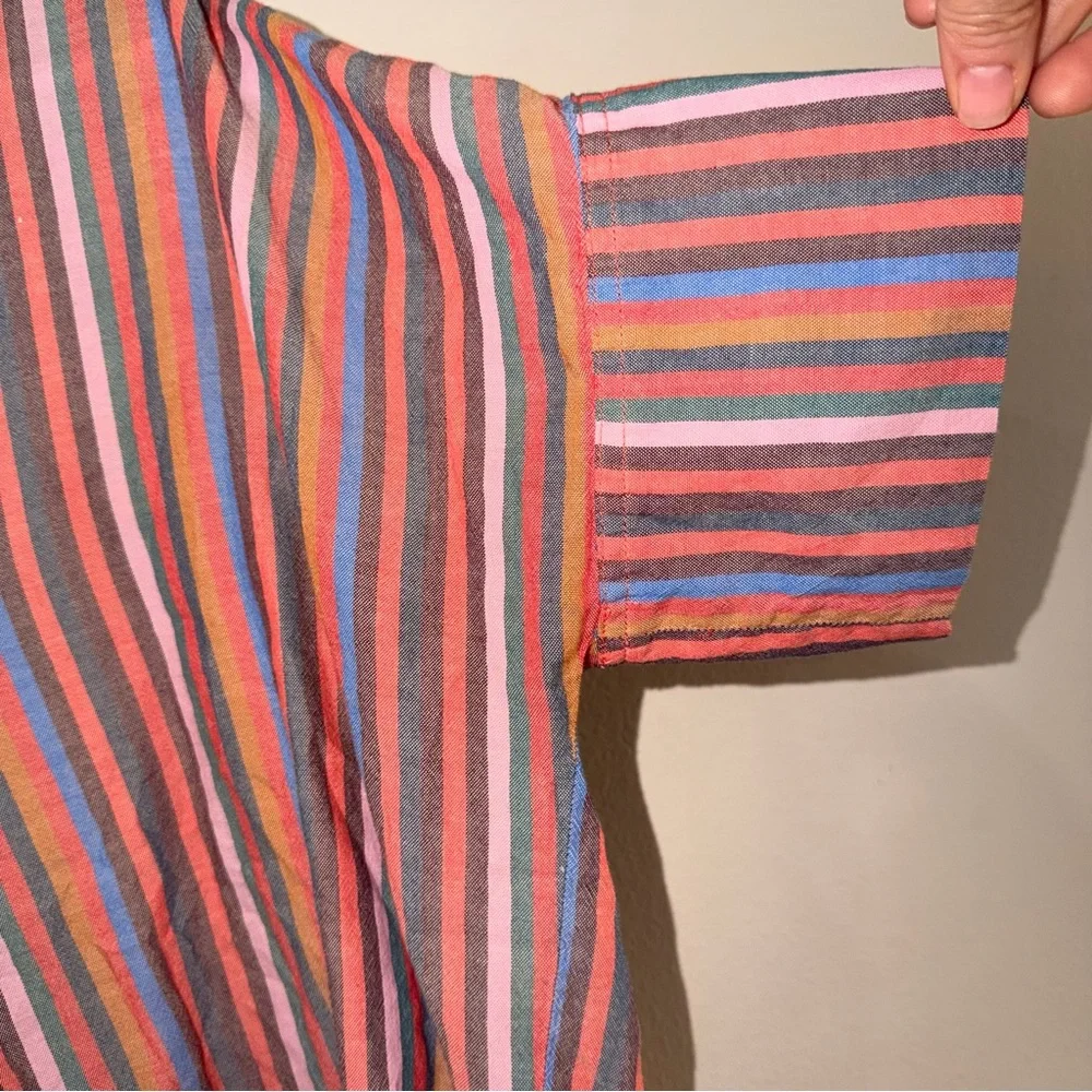 Madewell Rainbow Shirt - Size M - Picture 8 of 10